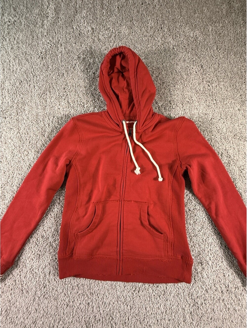 NWOT Mitchell & Ness Women’s Full Zip Red Hoodie Size Medium
